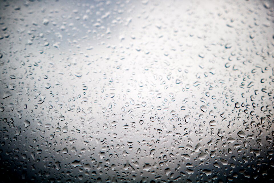 Rain fresh gray rain