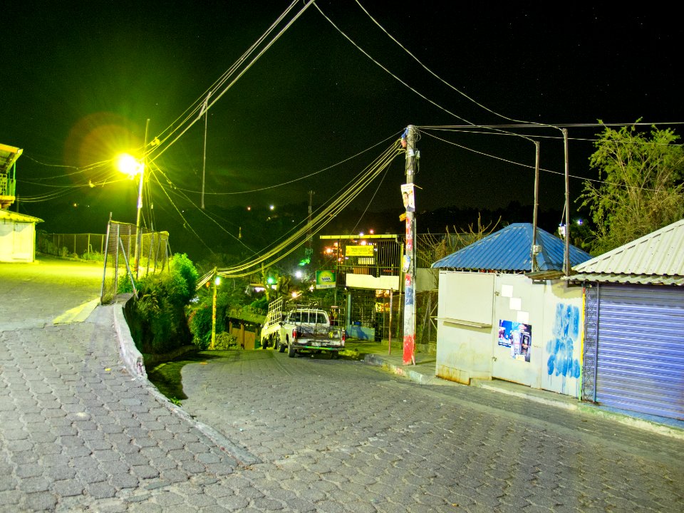 Calles de Stgo Texacuangos San Salvador El Salvador