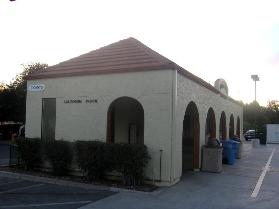California Avenue Train Station 1270 09
