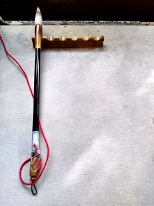 Calligraphy brush at Zhu Jiuying's former residence