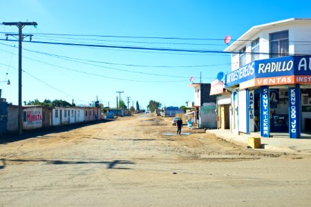 Calles de Lazaro Cardenas BC Mexico