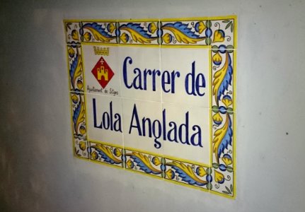 Carrer de Lola Anglada (Sitges)