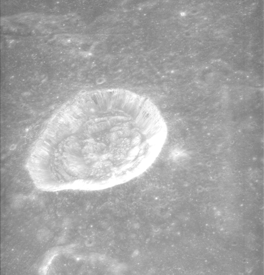 Carrel crater AS15-P-9871