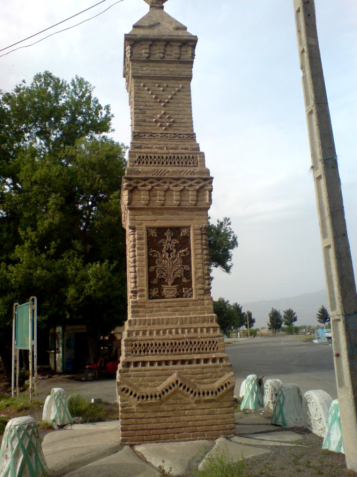 Carved Brick Columns-Modern Gates of Nishapur (4)
