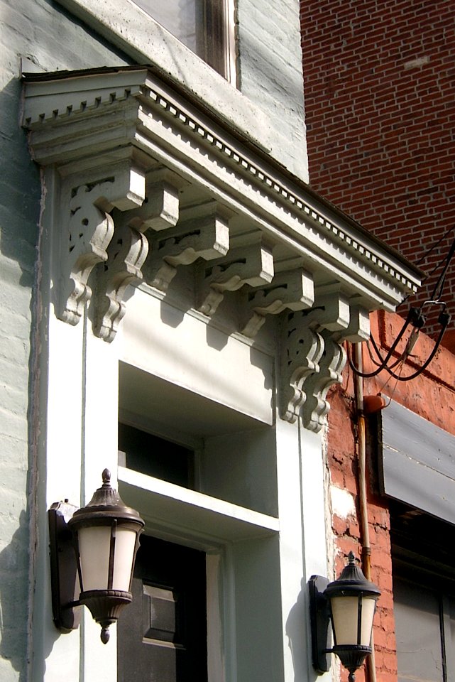 Carved Brackets, South Side, Pittsburgh, 2019-11-23, 02
