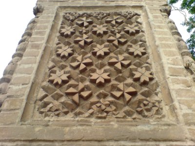 Carved Brick Columns-Modern Gates of Nishapur (8)