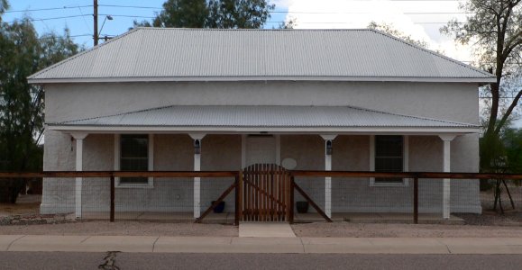 Carminatti-Perham house (Florence, AZ) from S 1