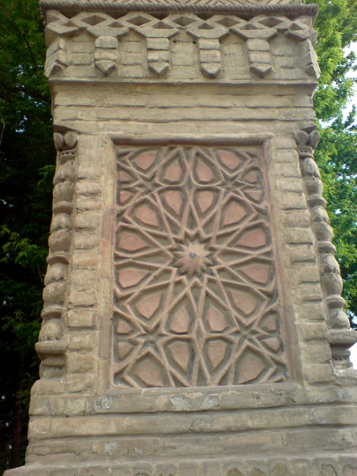 Carved Brick Columns-Modern Gates of Nishapur (10)