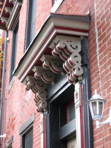 Carved Brackets, South Side, Pittsburgh, 2019-11-11, 01