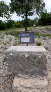 Carrières Giraud à Vogüé - techniques de taille 1