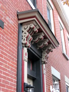 Carved Brackets, South Side, Pittsburgh, 2019-11-11, 02