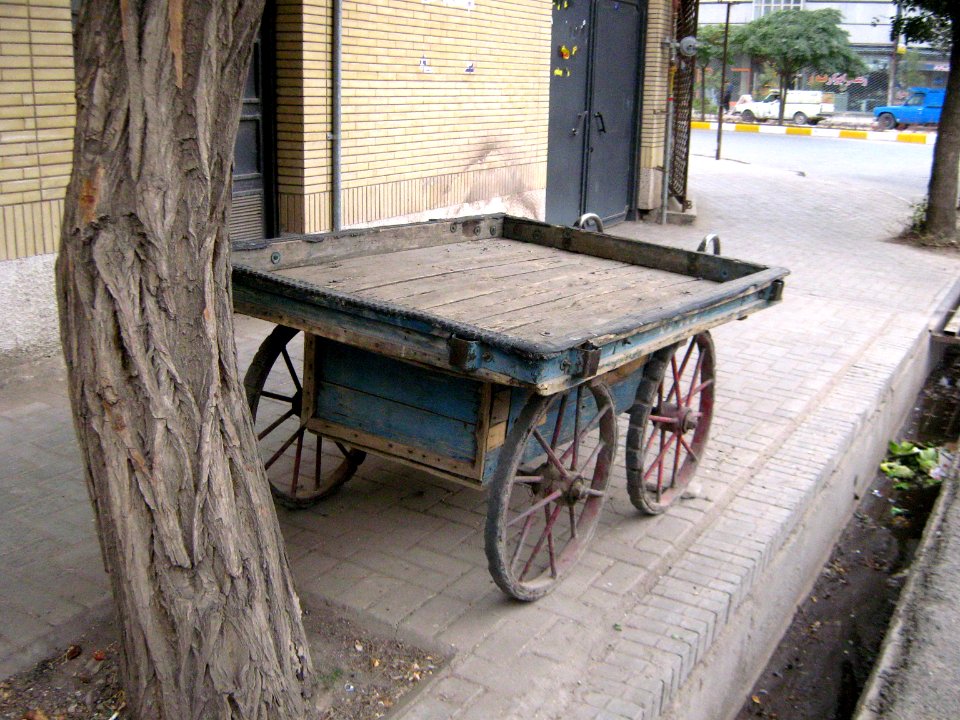 Cart - Sidewalk - Christ st - Nishapur 2