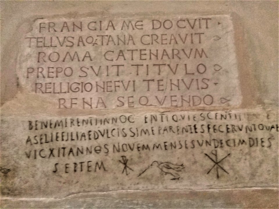 Carving in Rome