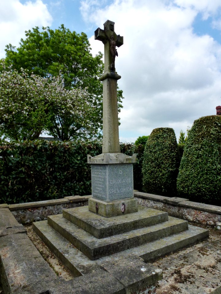 Carsix (Eure, Fr) croix de chemin