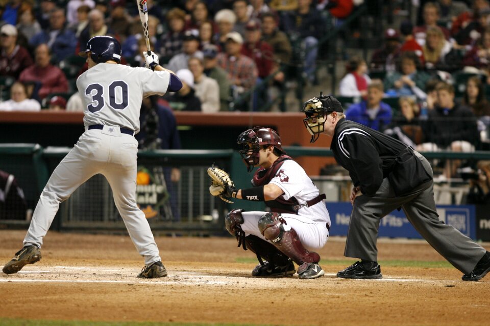 Catcher umpire home plate