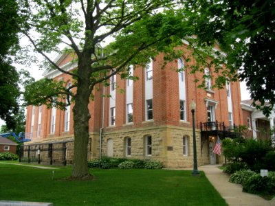 Carroll County Courthouse NW corner