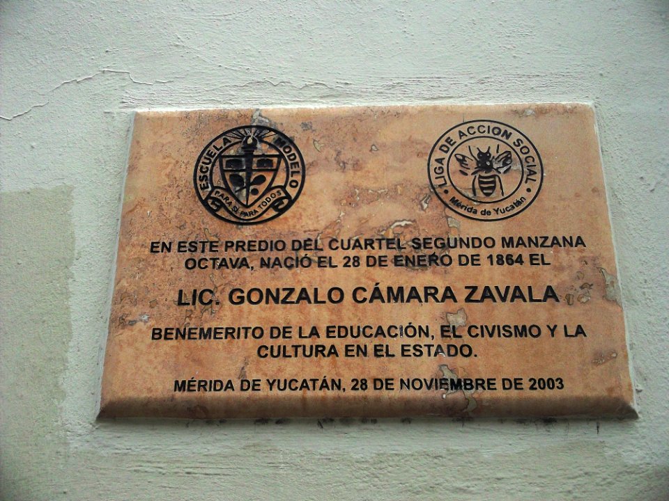Casa de Gonzalo Cámara Zavala, Mérida, Yucatán (01)