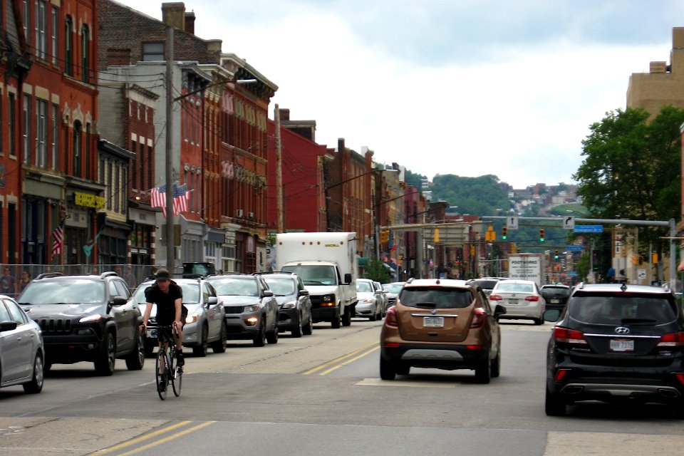 Carson Street from 24th, South Side, Pittsburgh