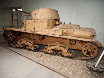 Carro Armato M15-42 in the Musée des Blindés, France, pic-1