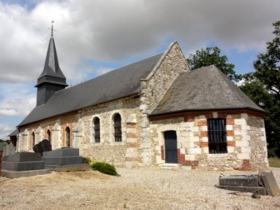 Carville-la-Folletière (Seine-Mar.) église Saint-Germain (04)