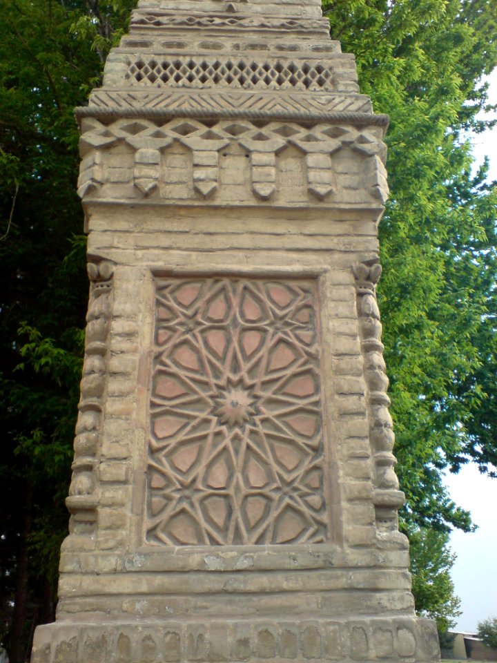 Carved Brick Columns-Modern Gates of Nishapur (11)