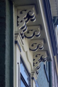 Carved Brackets, South Side, Pittsburgh, 2019-10-05