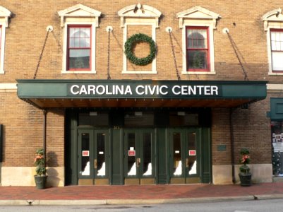 Carolina Civic Center (Lumberton NC) E entrance 2