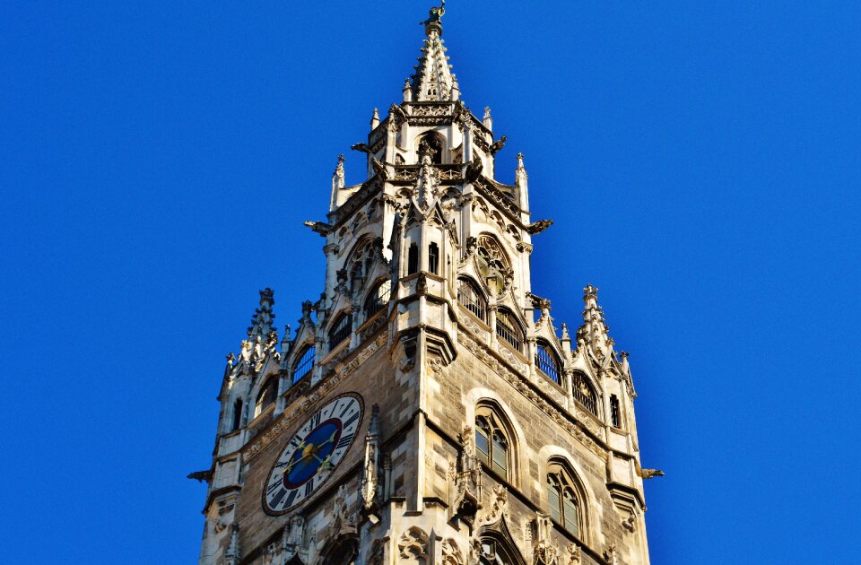 Munich spire marienplatz