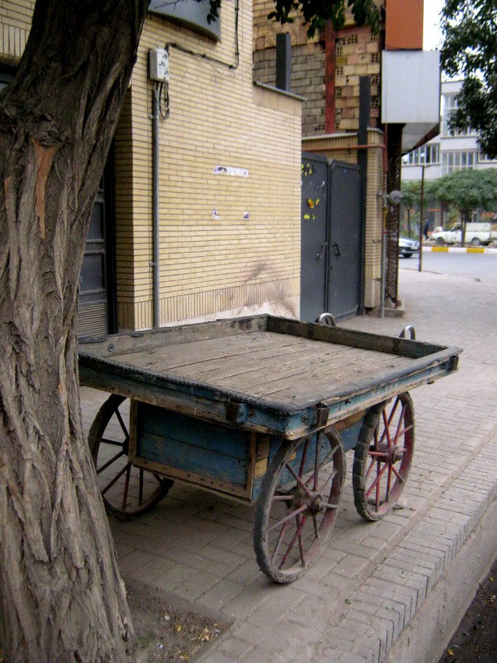 Cart - Sidewalk - Christ st - Nishapur 1