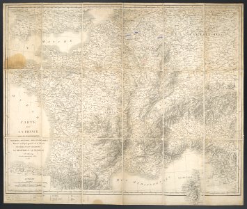 Carte De L'Empire François Avec Ses Etablissements Politiques, Militaires, Civils Et Religieux