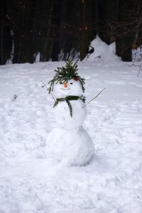 Snowman snow Free photos