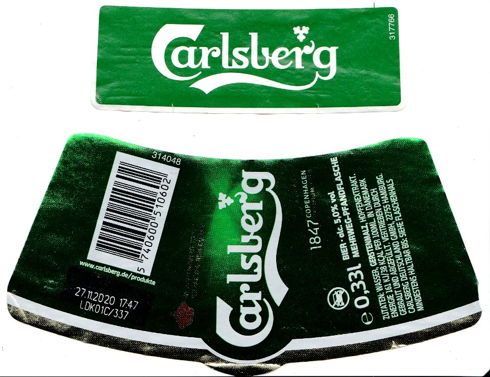 Carlsberg Deutschland GmbH - Carlsberg 0,5l