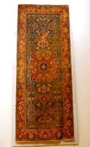 Carpet, Egypt, Cairo, Mamluk Sultanate, c. 1500 AD, wool - Textile Museum, George Washington University - DSC09567