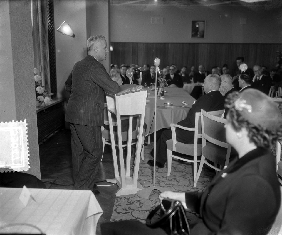 Carlton Hotel opening foyer. Opening, Bestanddeelnr 905-3647