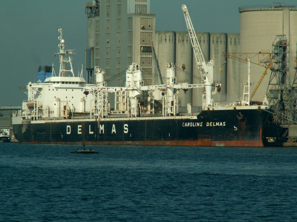 Caroline Delmas at Port of Antwerp 11Oct05