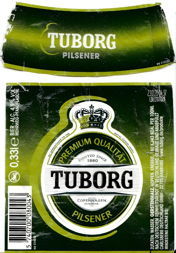 Carlsberg Deutschland GmbH - Tuborg Pilsener