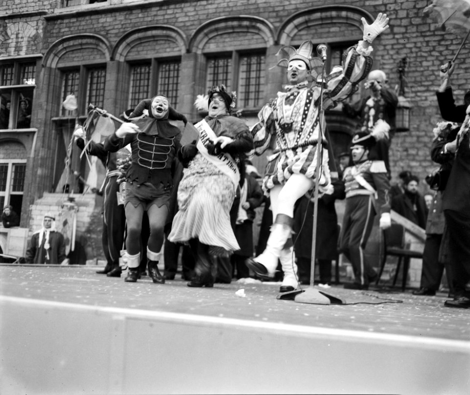 Carnaval in Bergen op Zoom , intocht van Prins Carnaval, Bestanddeelnr 910-1463