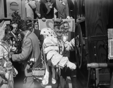 Carnaval Nijmegen. Aankomst Prins Carnaval en optocht, Bestanddeelnr 905-6720