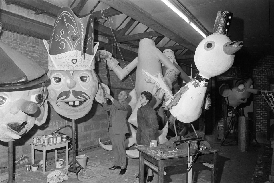 Carnavalsverenigingen maken voorbereidingen, Den Bosch, Bestanddeelnr 924-2699
