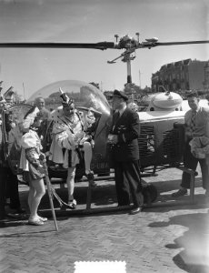 Carnaval Nijmegen. Aankomst Prins Carnaval en optocht, Bestanddeelnr 905-6723