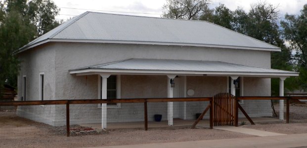 Carminatti-Perham house (Florence, AZ) from SW 1