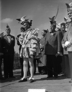 Carnaval Nijmegen. Aankomst Prins Carnaval en optocht, Bestanddeelnr 905-6721