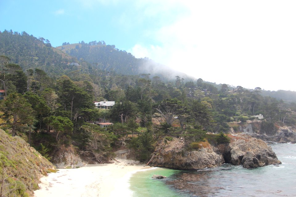 Carmel Highlands, California viewed from Gibson Beach Aug 2019 3