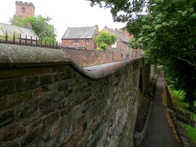 Carlisle walls and cathedral