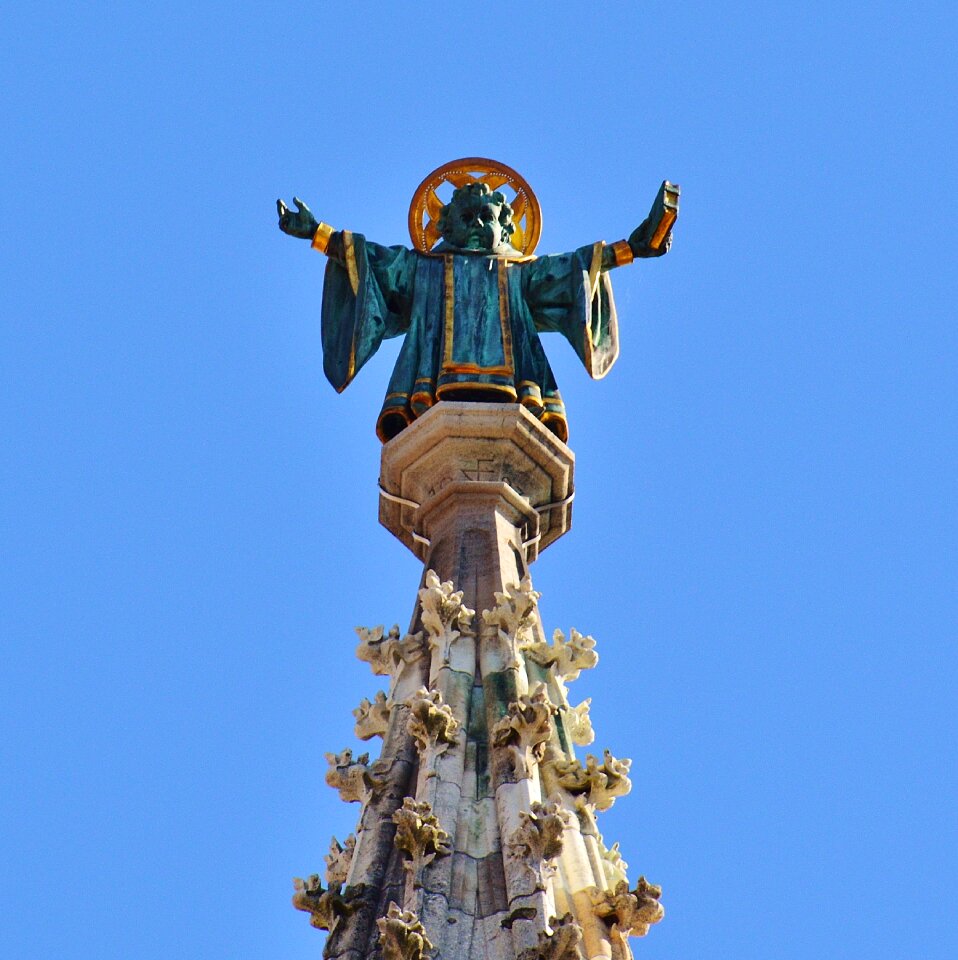 Munich spire marienplatz