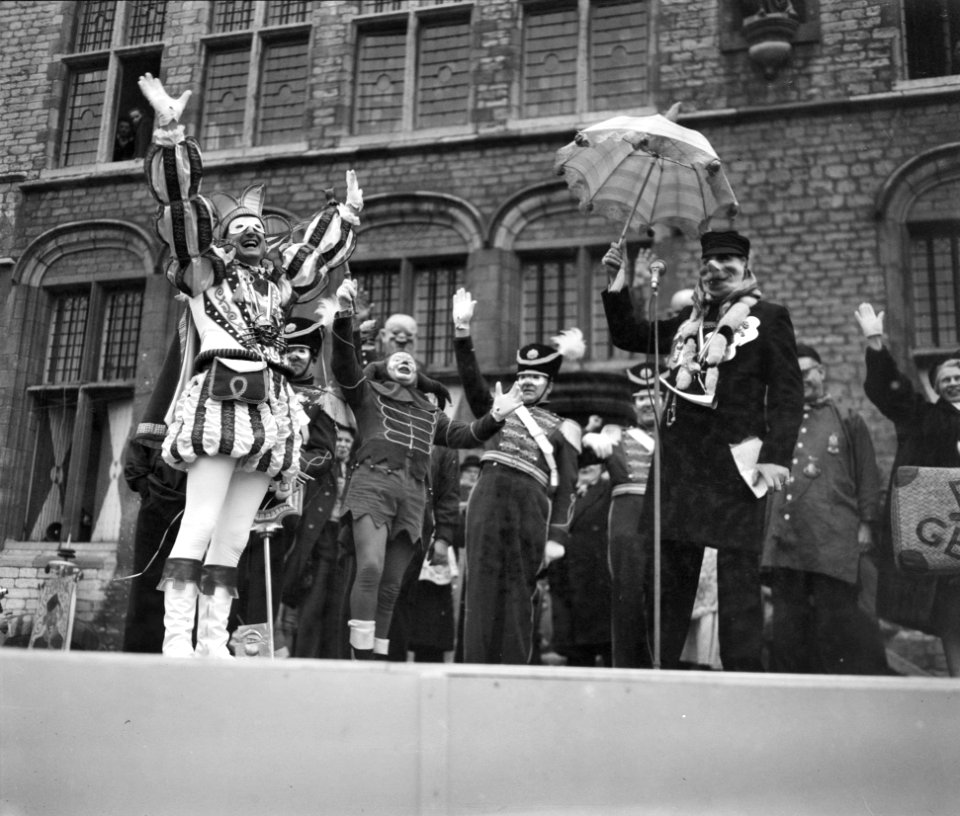 Carnaval in Bergen op Zoom , intocht van Prins Carnaval, Bestanddeelnr 910-1460