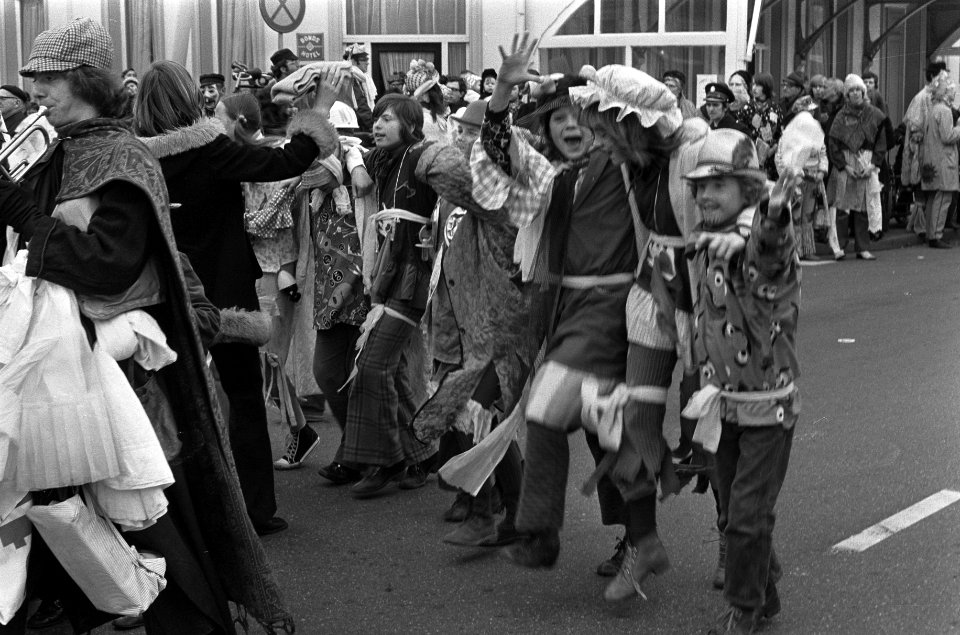 Carnaval in Bergen op Zoom , carnavalsgangers, Bestanddeelnr 926-2577