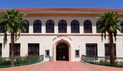 Casa Grande, Arizona city hall center section