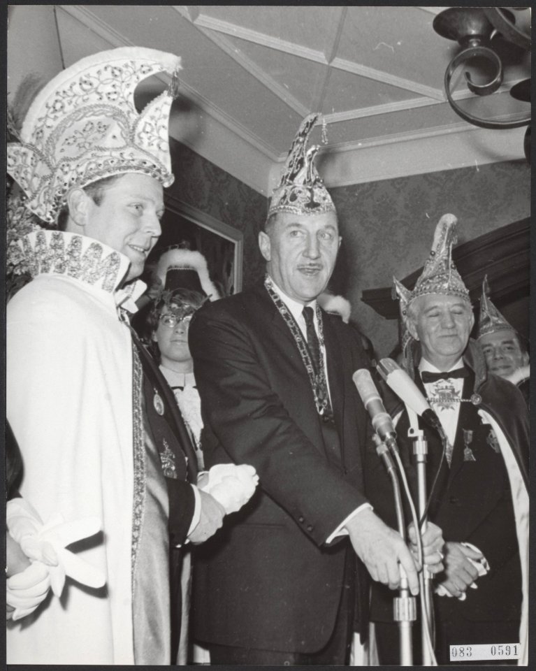 Carnaval, ministers, Luns, JAMH, Bestanddeelnr 083-0591