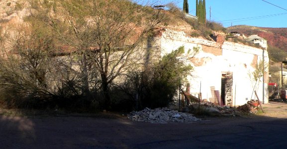 Casa Grande building (Clifton, AZ) from W 1